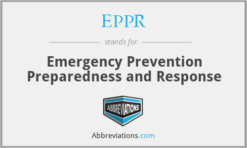EPPR - Emergency Prevention Preparedness and Response