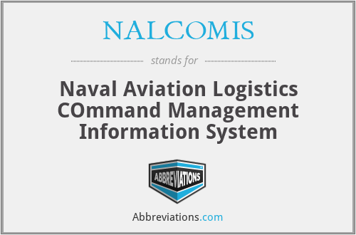 NALCOMIS - Naval Aviation Logistics COmmand Management Information System
