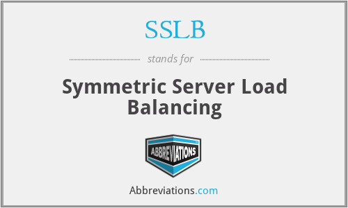SSLB - Symmetric Server Load Balancing