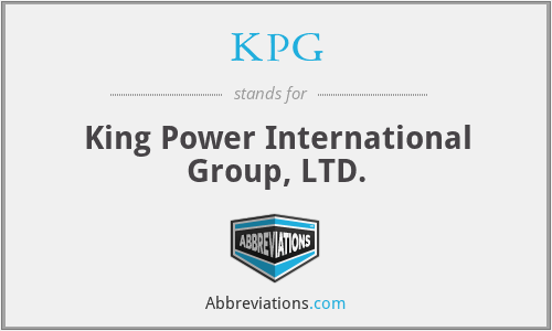 KPG - King Power International Group, LTD.