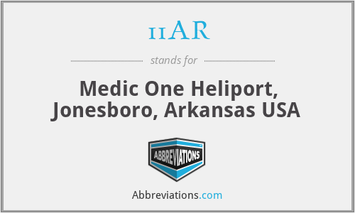 11AR - Medic One Heliport, Jonesboro, Arkansas USA