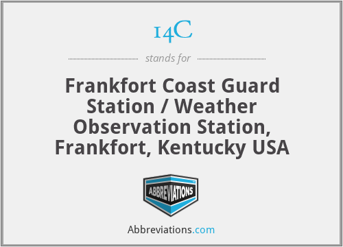 14C - Frankfort Coast Guard Station / Weather Observation Station, Frankfort, Kentucky USA