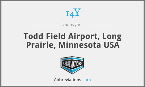 14Y - Todd Field Airport, Long Prairie, Minnesota USA