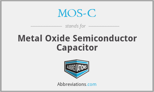 MOS-C - Metal Oxide Semiconductor Capacitor