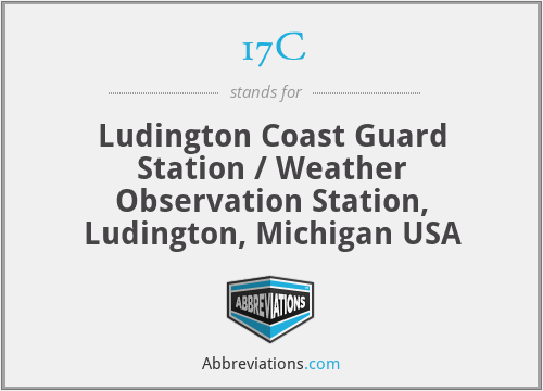 17C - Ludington Coast Guard Station / Weather Observation Station, Ludington, Michigan USA