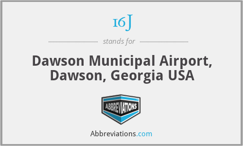 16J - Dawson Municipal Airport, Dawson, Georgia USA