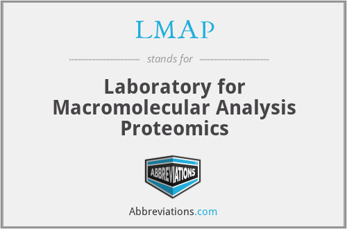 LMAP - Laboratory for Macromolecular Analysis Proteomics