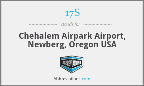 17S - Chehalem Airpark Airport, Newberg, Oregon USA