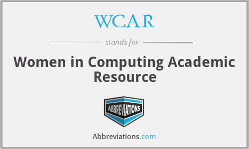 WCAR - Women in Computing Academic Resource