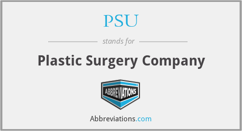 PSU - Plastic Surgery Company