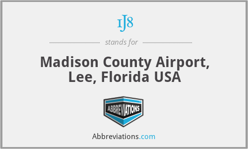 1J8 - Madison County Airport, Lee, Florida USA