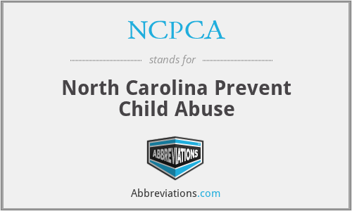 NCPCA - North Carolina Prevent Child Abuse
