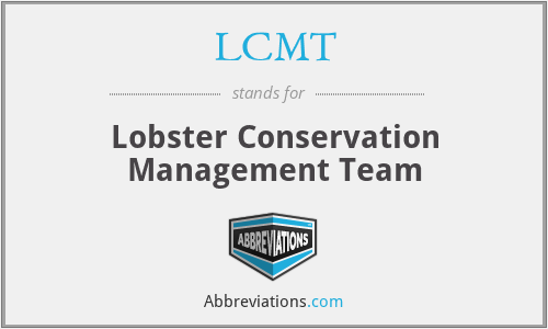 LCMT - Lobster Conservation Management Team