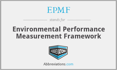 EPMF - Environmental Performance Measurement Framework
