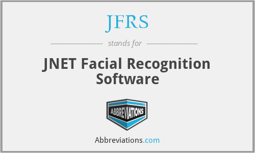 JFRS - JNET Facial Recognition Software