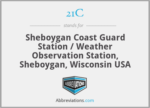 21C - Sheboygan Coast Guard Station / Weather Observation Station, Sheboygan, Wisconsin USA