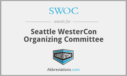 SWOC - Seattle WesterCon Organizing Committee