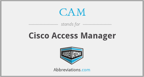 CAM - Cisco Access Manager