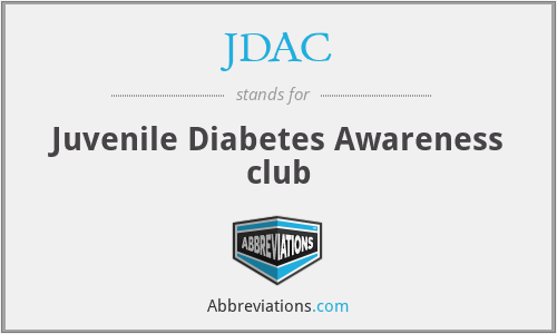 JDAC - Juvenile Diabetes Awareness club