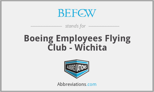 BEFC-W - Boeing Employees Flying Club - Wichita