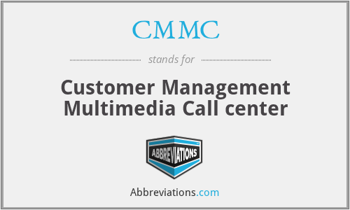 CMMC - Customer Management Multimedia Call center