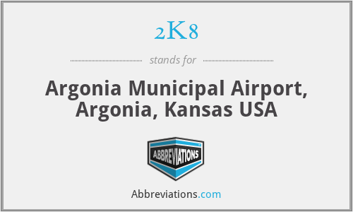 2K8 - Argonia Municipal Airport, Argonia, Kansas USA