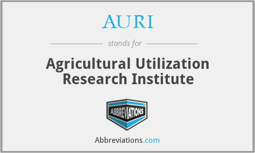 AURI - Agricultural Utilization Research Institute