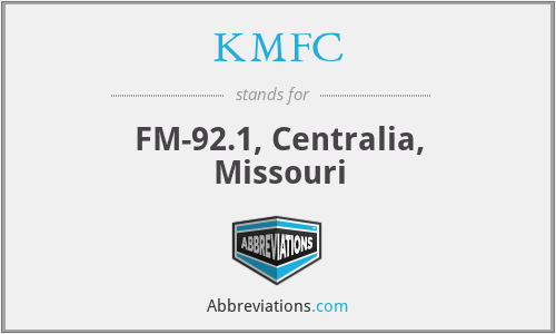 KMFC - FM-92.1, Centralia, Missouri