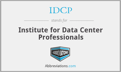 IDCP - Institute for Data Center Professionals