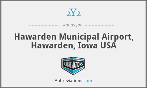 2Y2 - Hawarden Municipal Airport, Hawarden, Iowa USA