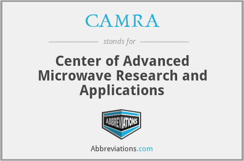 CAMRA - Center of Advanced Microwave Research and Applications