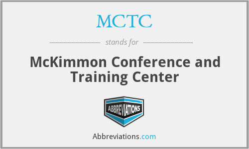 MCTC - McKimmon Conference and Training Center