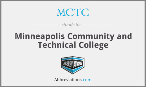 MCTC - Minneapolis Community and Technical College