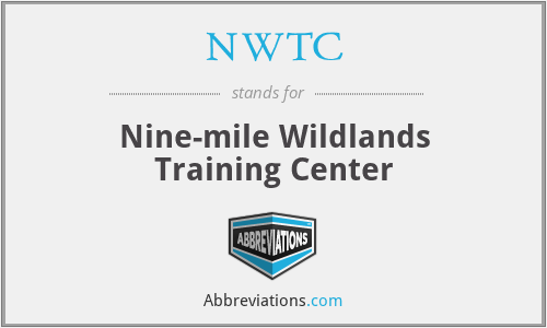 NWTC - Nine-mile Wildlands Training Center