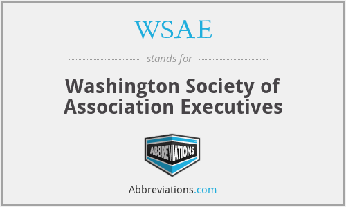 WSAE - Washington Society of Association Executives