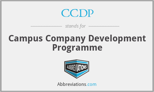 CCDP - Campus Company Development Programme