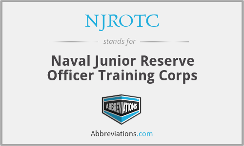 NJROTC - Naval Junior Reserve Officer Training Corps