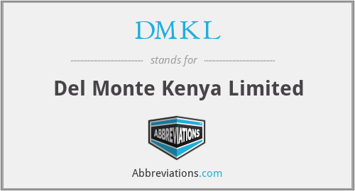 DMKL - Del Monte Kenya Limited