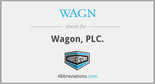 WAGN - Wagon, PLC.