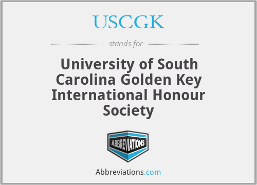 USCGK - University of South Carolina Golden Key International Honour Society