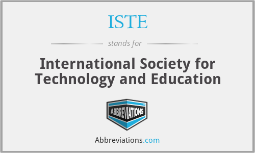 ISTE - International Society for Technology and Education