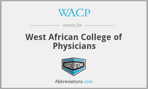 WACP - West African College of Physicians