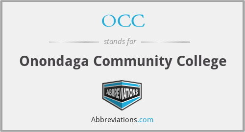 OCC - Onondaga Community College
