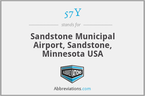 57Y - Sandstone Municipal Airport, Sandstone, Minnesota USA