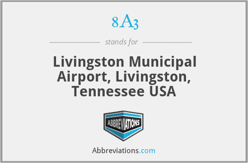 8A3 - Livingston Municipal Airport, Livingston, Tennessee USA