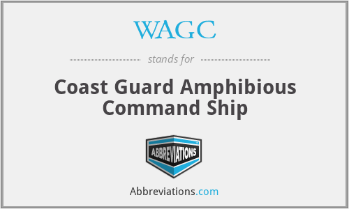 WAGC - Coast Guard Amphibious Command Ship