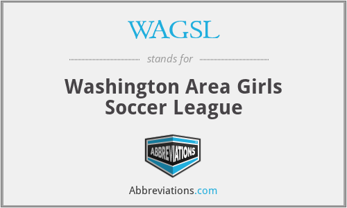 WAGSL - Washington Area Girls Soccer League
