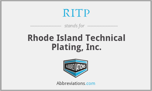RITP - Rhode Island Technical Plating, Inc.