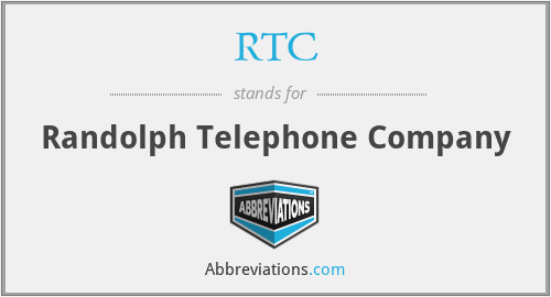 RTC - Randolph Telephone Company