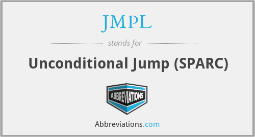 JMPL - Unconditional Jump (SPARC)
